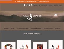 Tablet Screenshot of harleydragon.com